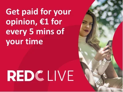 Get paid for your opinion. €1 for every 5 minutes of your time