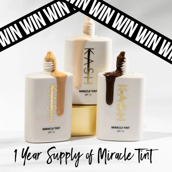 Win 1 full year's supply of the @kashbeauty Miracle Tint in your chosen shade