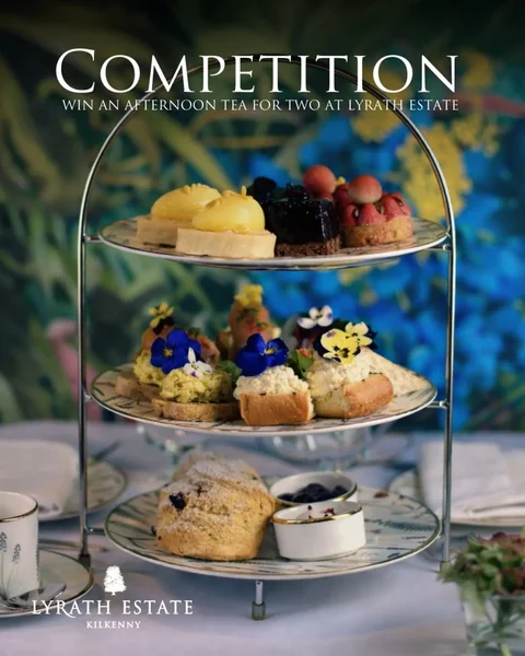 Win Afternoon Tea for Two at Lyrath Estate