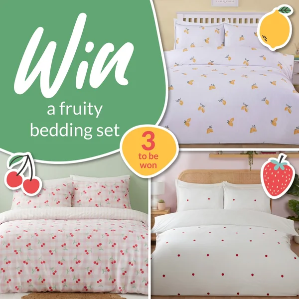 Win one of our Brand New and Berry special SS'25 Bedding Sets