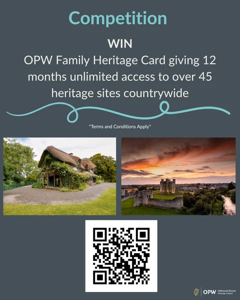 Win 12 months unlimited access to over 45 heritage sites countrywide