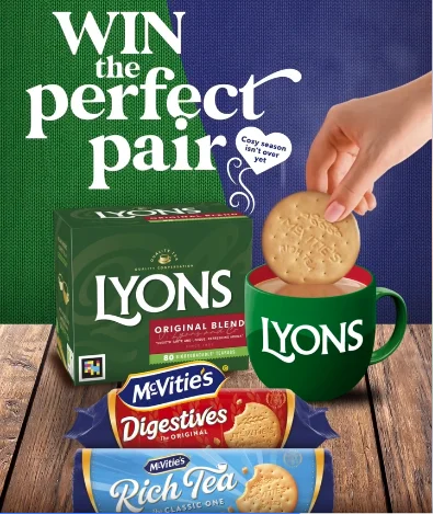 Win a Lyons x McVitie’s hamper