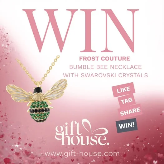 Win a Bumble Bee Necklace from Frost Couture
