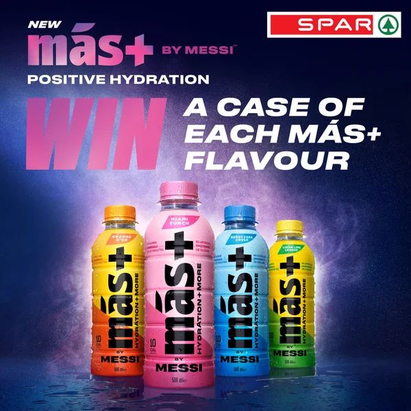 Win a case of each Más+ Flavour