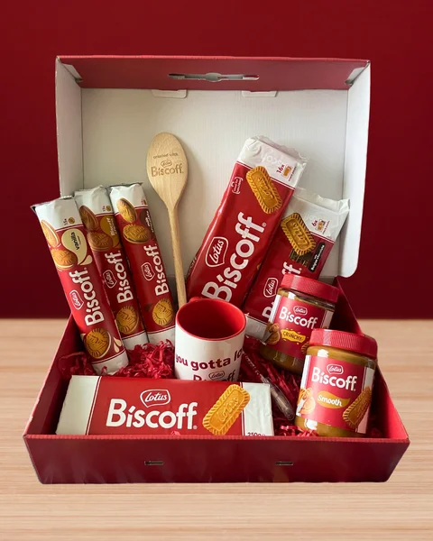 Win a Biscoff® box full of goodies AND a €50 Eddie Rockets Gift Card