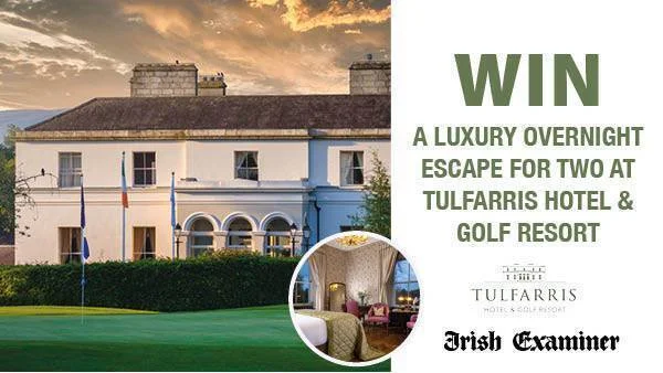 Win a luxury overnight escape for two at Tulfarris Hotel & Golf Resort