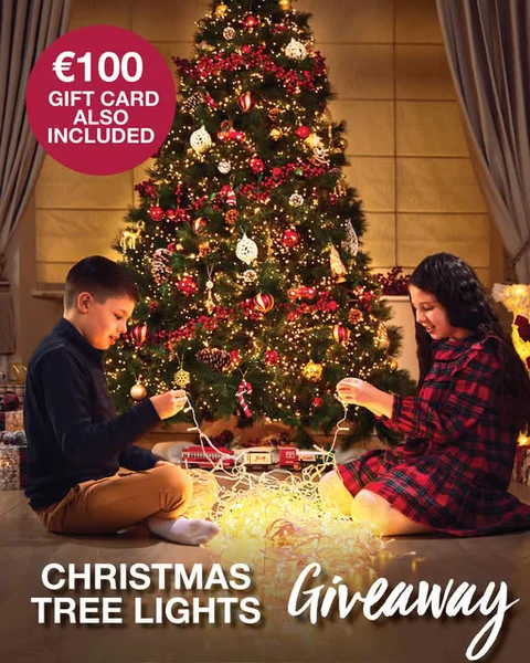 Win Christmas Tree Lights and a €100 Gift Card from Homestore and More