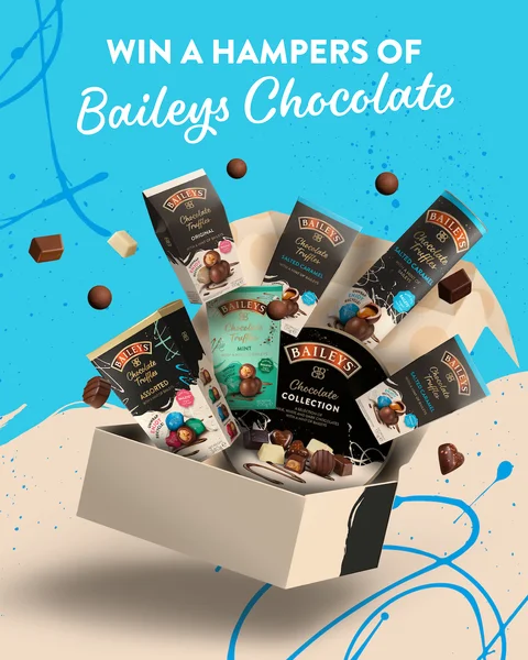 Win a hamper packed with Baileys Chocolate treats