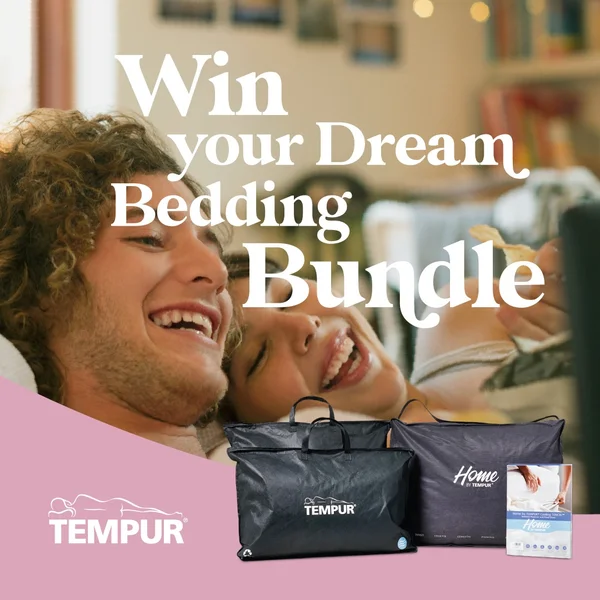 Win a king size Tempur Bedding Bundle