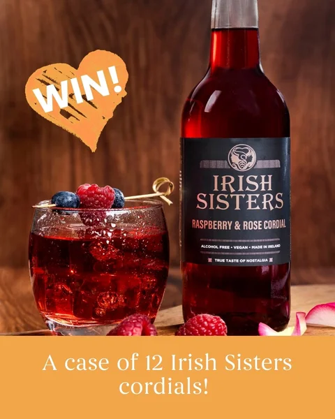Win a case of 12 Irish Sisters cordials