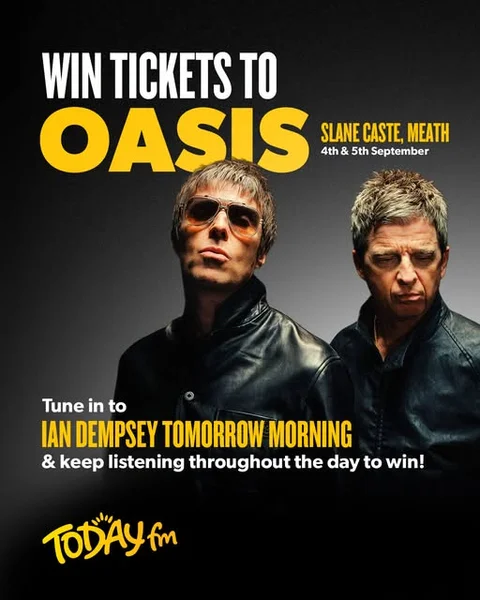 Win Oasis Tickets