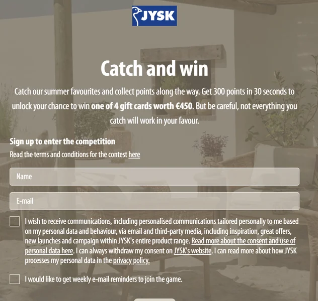 Win 4 gift cards worth €450