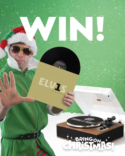 Win a Record Player and Elvis Vinyl from Daybreak Ireland