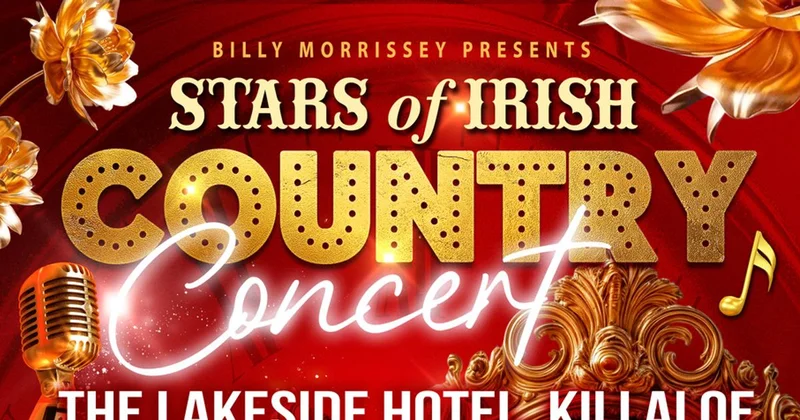 Win tickets to The Stars of Irish Country plus an overnight stay for two at The Lakeside Hotel in Killaloe