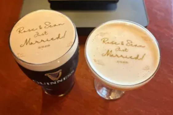 Win free hire of The Pint Printer for your wedding