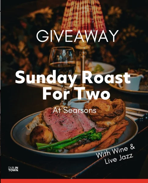 WIN a Sunday Roast in Dublin for Two with Wine & Live Jazz at Searsons