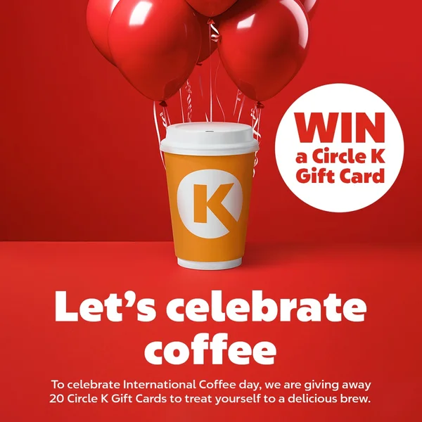 Win one of 20 €15 Circle K Ireland vouchers