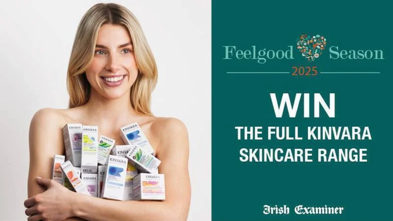 Win the entire Kinvara Skincare Range