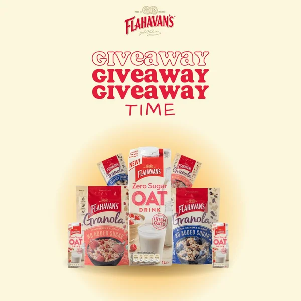 Win a hamper packed with Flahavan's Zero Sugar Oat Drink