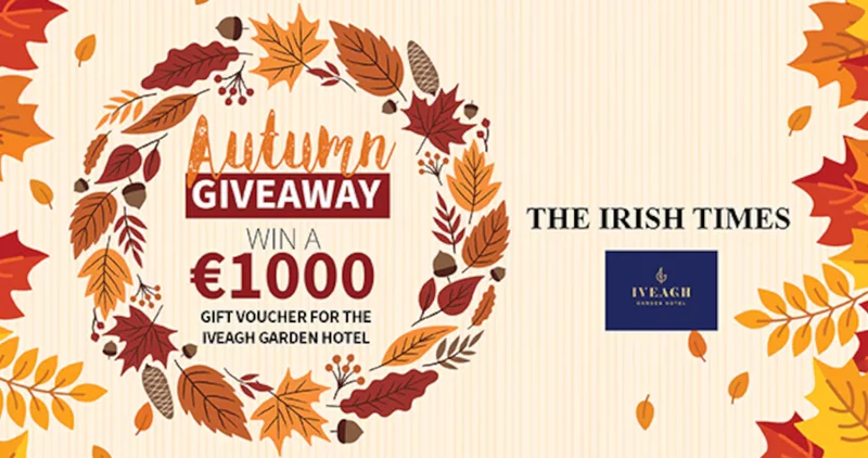 Win a €1,000 gift voucher for the Iveagh Garden Hotel