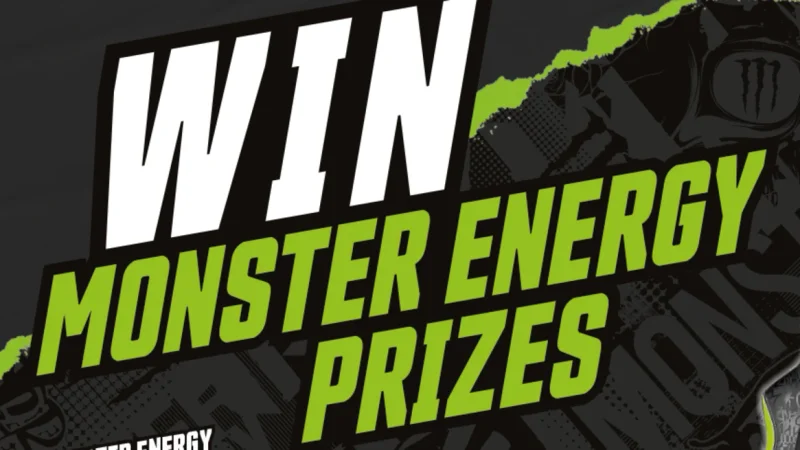 Win a Monster Energy Gaming bundle containing; a PC Gaming Kit, a Monster Energy Gaming Chair, a Gaming Headset, a Monster Energy Cooler and Monster Energy cans for a year