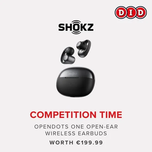 Win Shokz OpenDot One Open-Ear Wireless Earbuds from DID Electrical