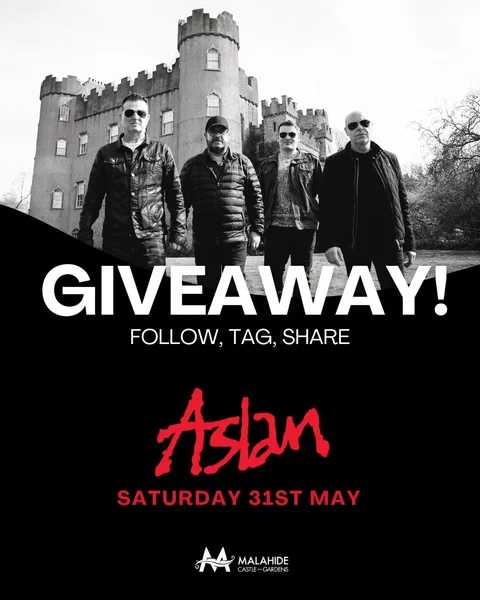 Win tickets for Aslan live at Malahide Castle 