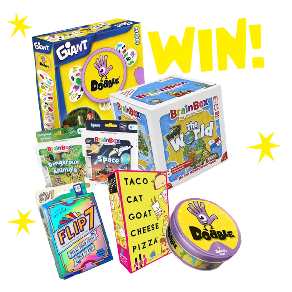 Win a family board game bundle