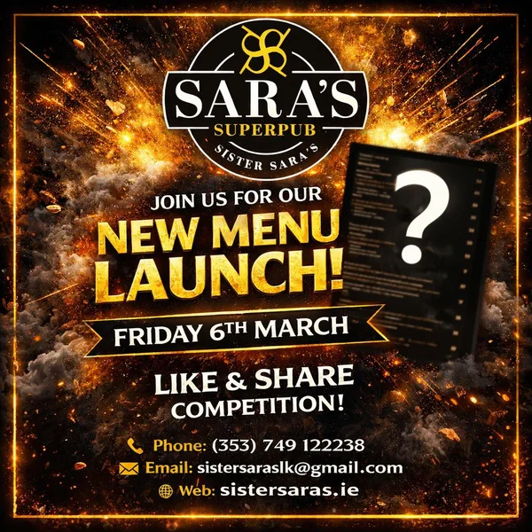 Win a meal for 2 and a bottle of house wine