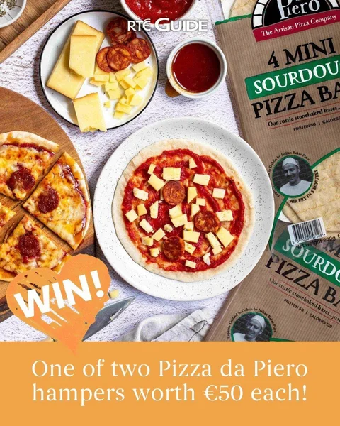 Win 1 of 2 Pizza da Piero Family Hampers