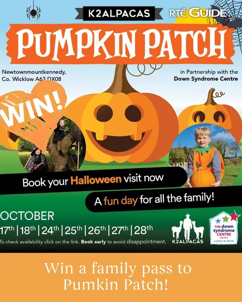 Win a family pass to a Halloween adventure in Newtownmountkennedy, Co. Wicklow
