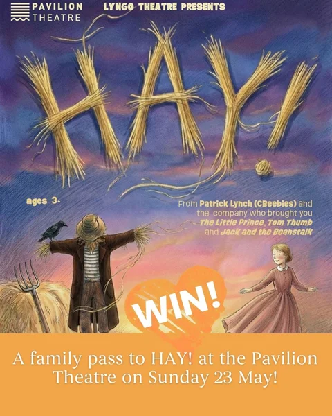 Win a family ticket to Lyngo Theatre’s HAY! at Pavilion Theatre, Dún Laoghaire on Sunday 23 May