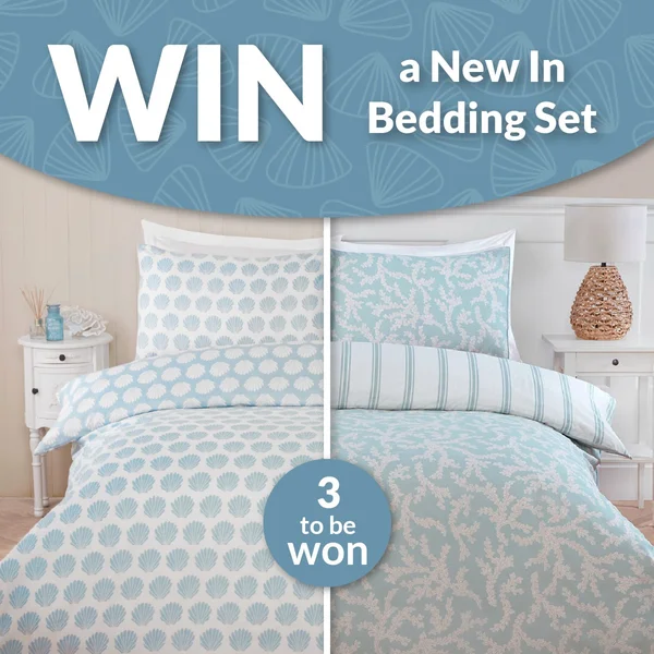 Win a new in Bedding Set