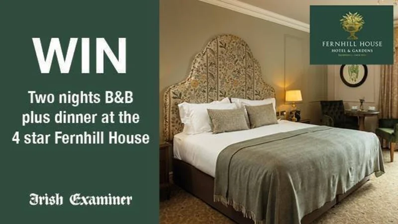 Win two nights B&B plus dinner at the 4 star Fernhill House