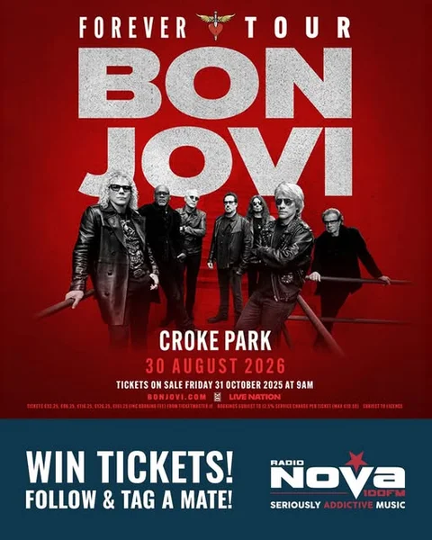 Win tickets to see BON JOVI