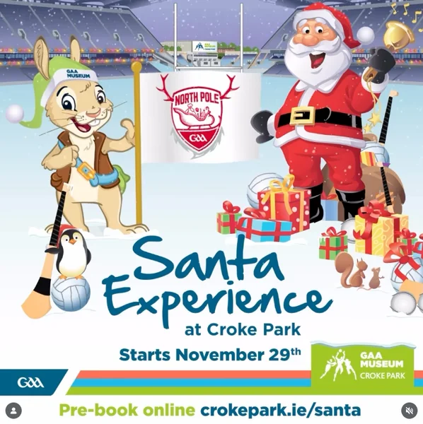 Win a family pass to the Santa Experience at Croke Park