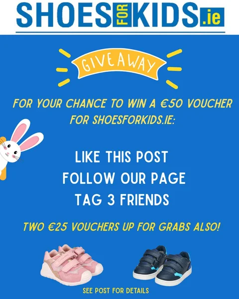 Win a €50 Voucher for ShoesforKids.ie