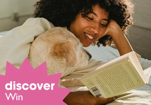 Win a €120 National Book Tokens gift card every month.