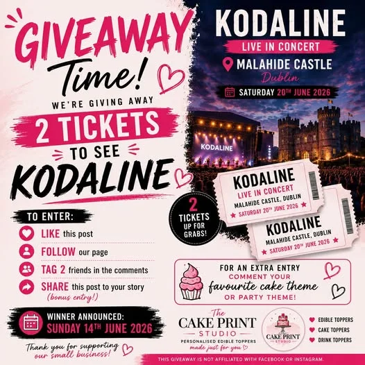 Win 2 tickets to see Kodaline LIVE in Malahide Castle on June 20th