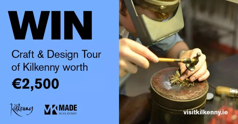 WIN a craft & design tour of Kilkenny worth €2,500