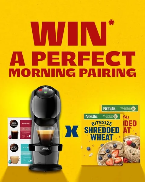 Win a NESCAFÉ Dolce Gusto Bundle, including a Genio S Machine