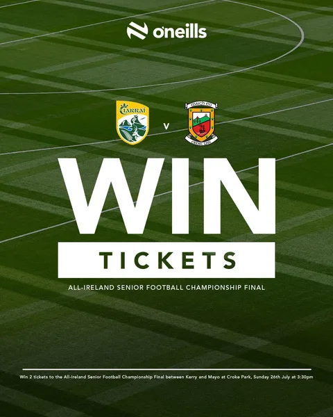 Win 2 tickets to the All Ireland Final