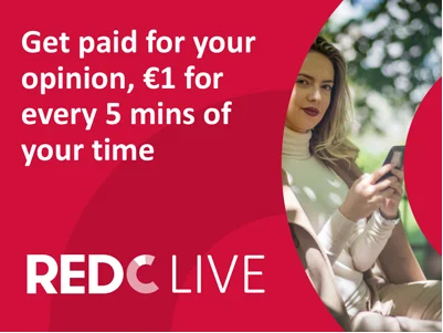 Get paid for your opinion. €1 for every 5 minutes of your time