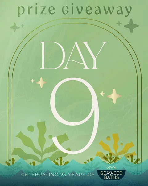 Win a Seaweed Bath for 2 from VOYA Seaweed Baths