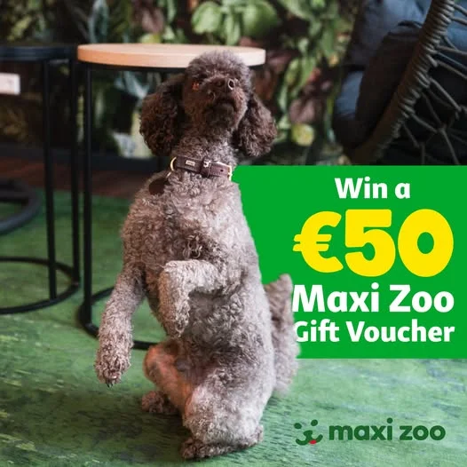 Win a €50 Maxi Zoo Voucher
