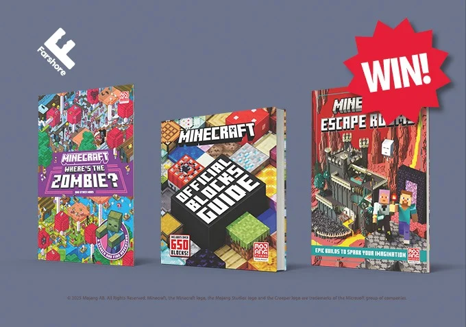 Win an epic Minecraft book bundle