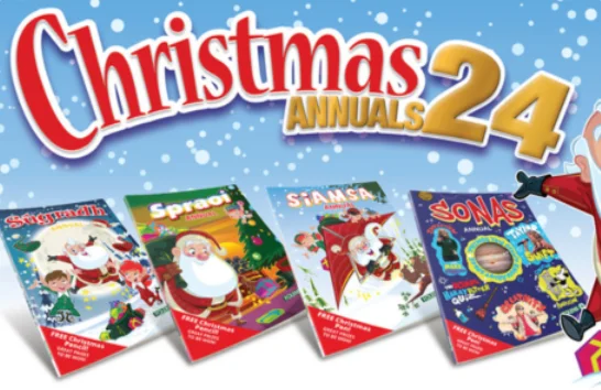 Win Folens Christmas Annuals for your Whole Class