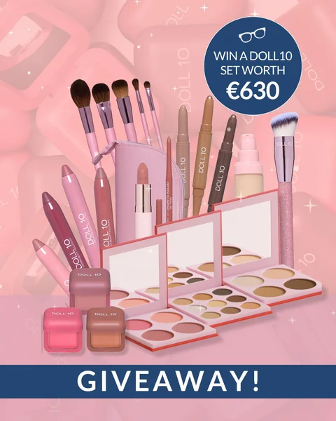Win €630 worth of Doll 10 makeup