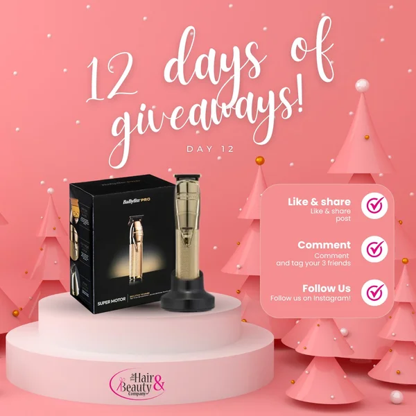 Win Babyliss Pro Gold Super Motor Cordless Trimmer