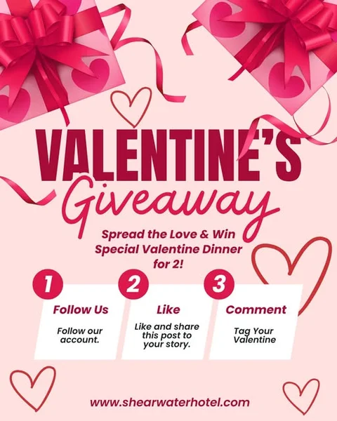 Win a Valentine’s Dinner for 2